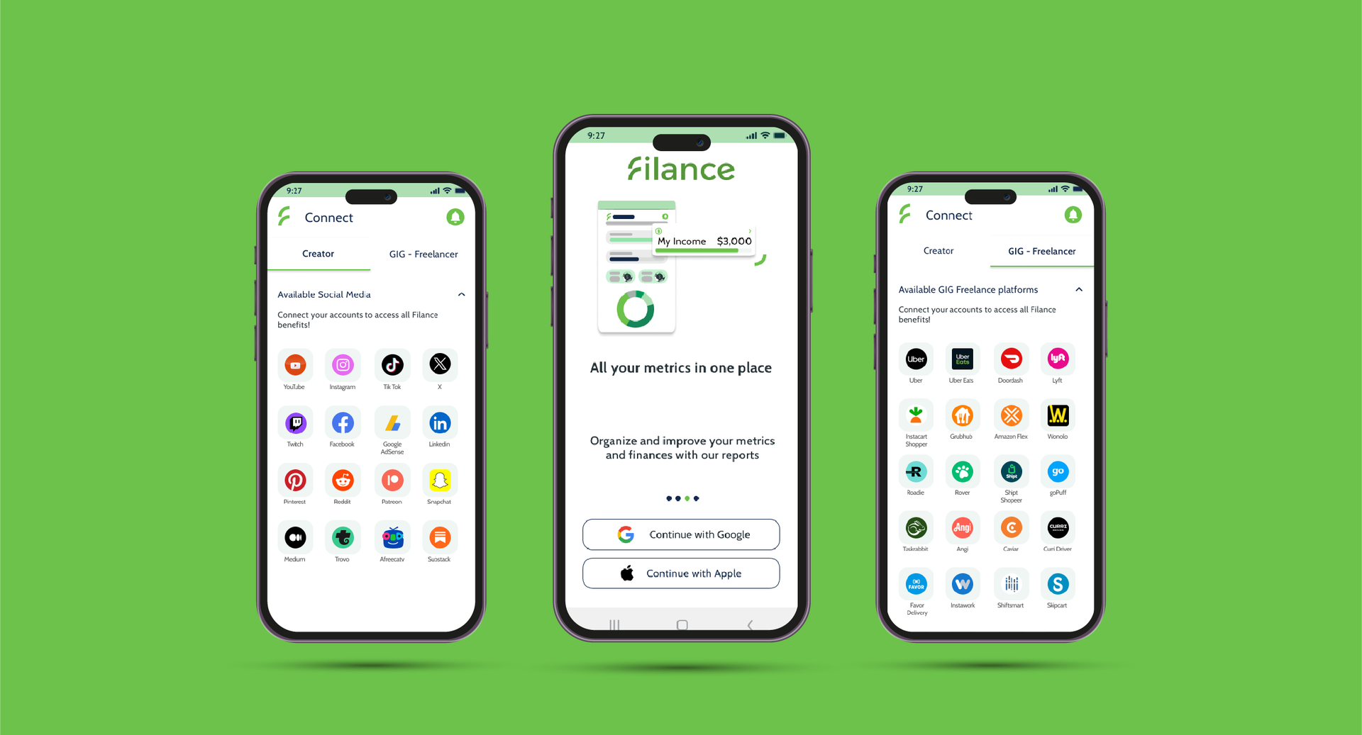 All your metrics in just one place